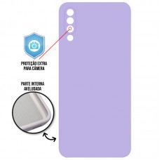 Capa para Samsung Galaxy A30s/A50 e A50s - Case Silicone Cover Protector Lilás